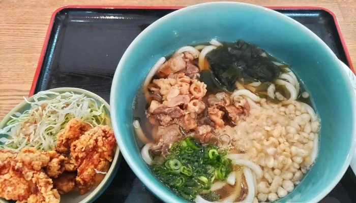 温泉津ふれあい館 -  うどん - 大田市