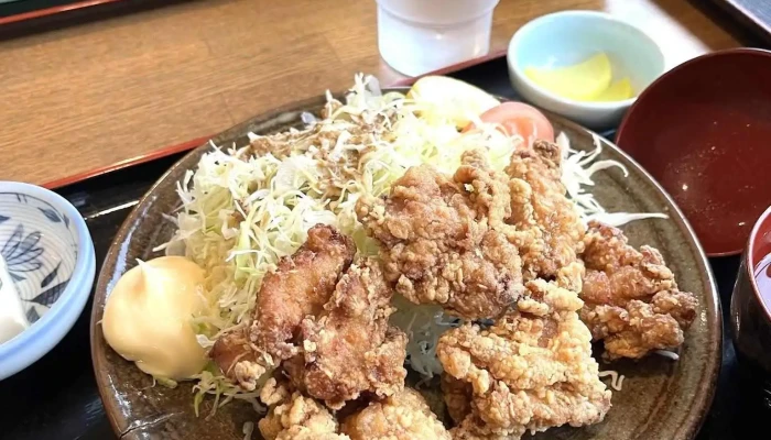 温泉津ふれあい館 -  から揚げ - 大田市