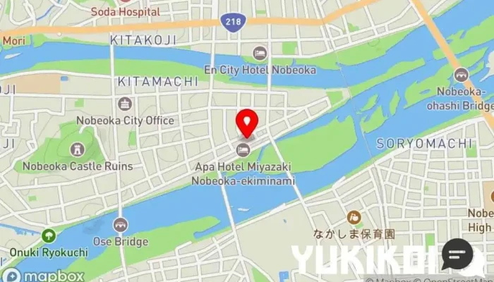 の地図 港まかない 大周丸 シーフード・海鮮料理店 で 延岡市