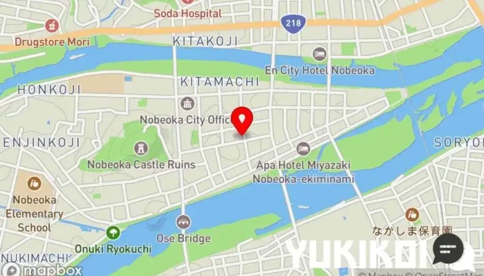 の地図 瀧商店 イタリア料理店 で 延岡市