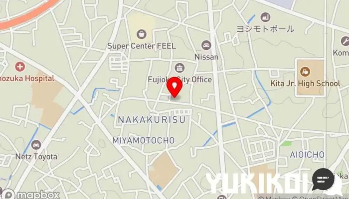 の地図 炙や 焼肉店, バーベキュー店 で 藤岡市