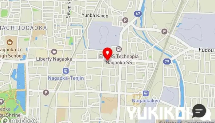 の地図 炭匠 長岡京 とりんちゅ 居酒屋 で 長岡京市