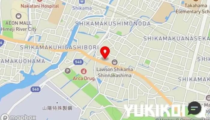 の地図 焼肉の牛太 飾磨店 焼肉店, レストラン で 姫路市