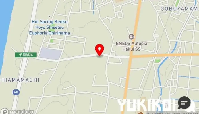 の地図 焼肉やまちゃん 千里浜店 焼肉店 で 羽咋市