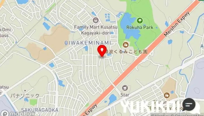 の地図 焼肉三旨 慶州 南草津店 焼肉店 で 草津市