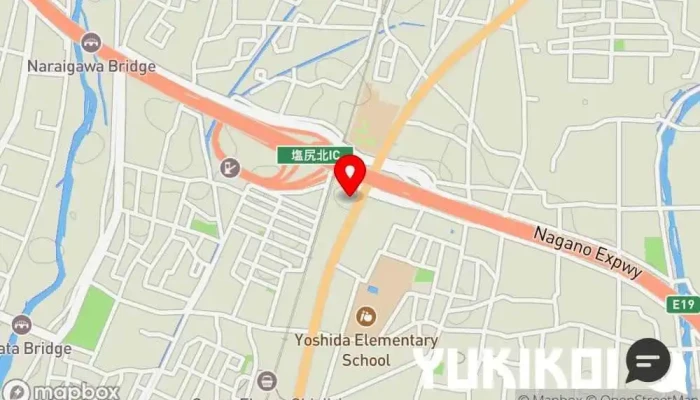 の地図 牛角 塩尻店 焼肉店, 肉料理店 で 塩尻市