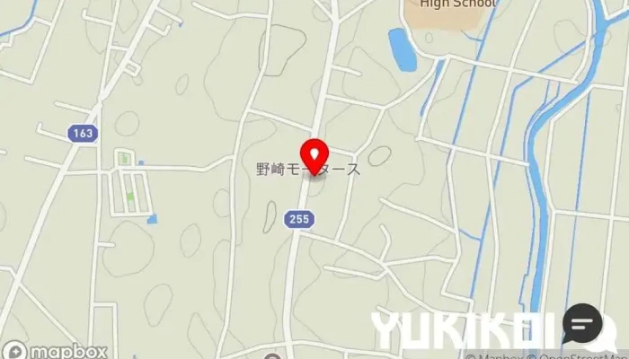 の地図 王虎（ワンフー） 中華料理店 で 益子町