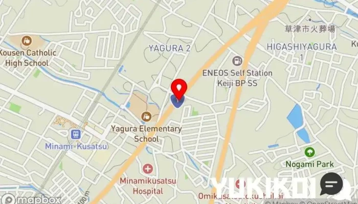 の地図 琉泡楽園 美ら 滋賀本店 居酒屋 で 草津市