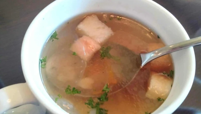 琥珀館 -  スープ - 日立市