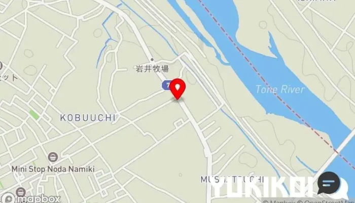 の地図 田舎料理とくべえ 居酒屋, 和食店 で 野田市