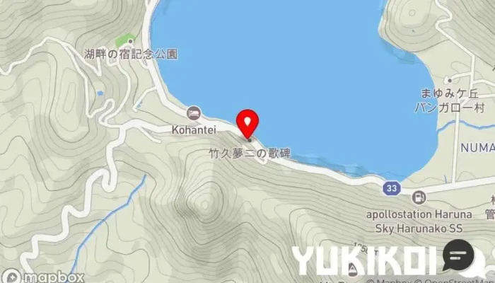 の地図 甲子亭本店、支店 レストラン で 高崎市