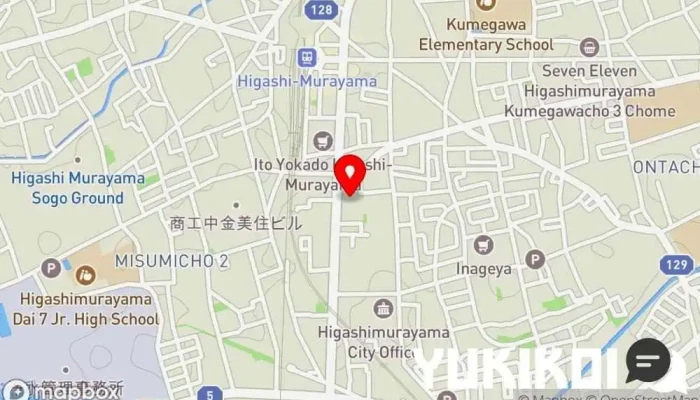 の地図 町田商店 東村山店 ラーメン屋, ブランチ レストラン, 中華麺レストラン, 中華料理店, テイクアウト可能な中華料理店, デリバリー中華料理店, 宅配/出前, テイクアウト, 麺類専門店, 軽食店 で 東村山市