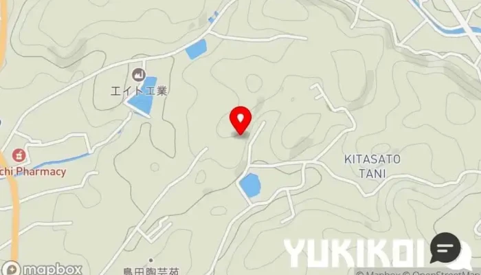 の地図 益子 森のレストラン イタリア料理店, 日本式洋食レストラン で 益子町