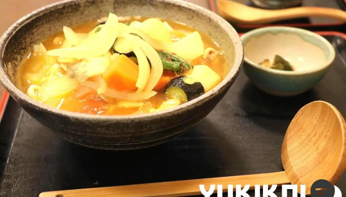 益子のそば 炉庵 -  スープ - 益子町
