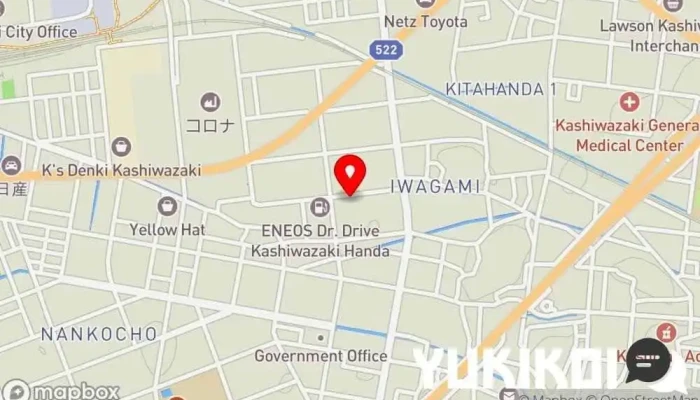の地図 盛来軒 岩上店 中華料理店, 定食屋 で 柏崎市