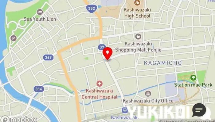 の地図 盛来軒 駅前店 中華料理店, 居酒屋, 麺類専門店 で 柏崎市