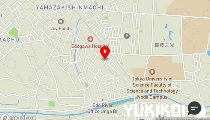 の地図 相撲甚句会館 食事処 大江戸 居酒屋 で 野田市