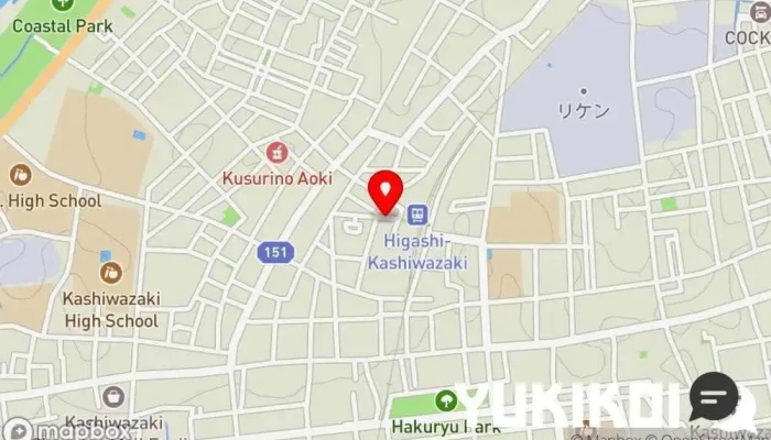 の地図 磯料理･うなぎ 磯嶋 レストラン で 柏崎市