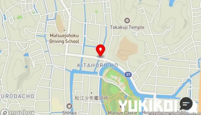 の地図 神代そば 蕎麦店 で 松江市