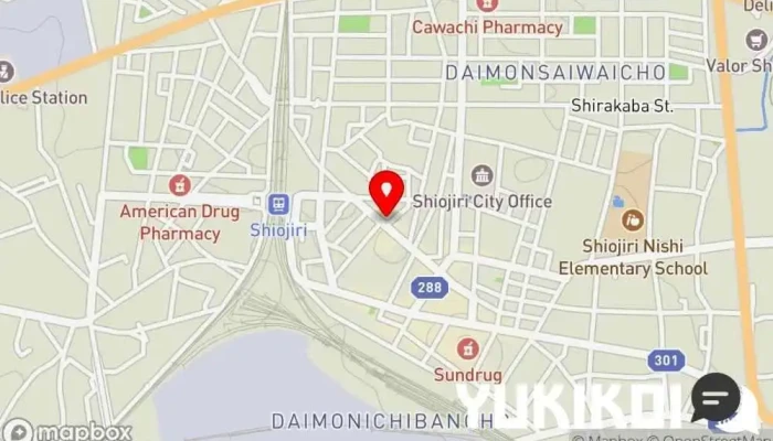 の地図 福和家 中華料理店, 蕎麦店 で 塩尻市