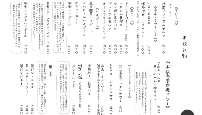 糸島ほたる -  メニュー - 糸島市