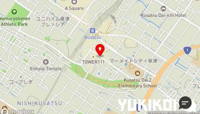 の地図 純しん 居酒屋, 和食店 で 草津市