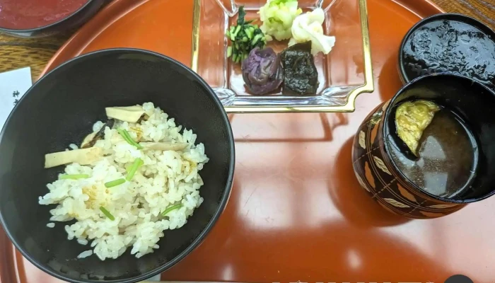 美濃吉本店 竹茂楼 -  茶漬け - 京都市