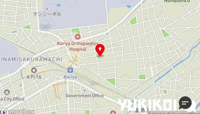 の地図 美食ベジダイニング 然 レストラン で 刈谷市