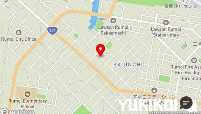 の地図 美食酒家 司 居酒屋, 創作料理店 で 留萌市