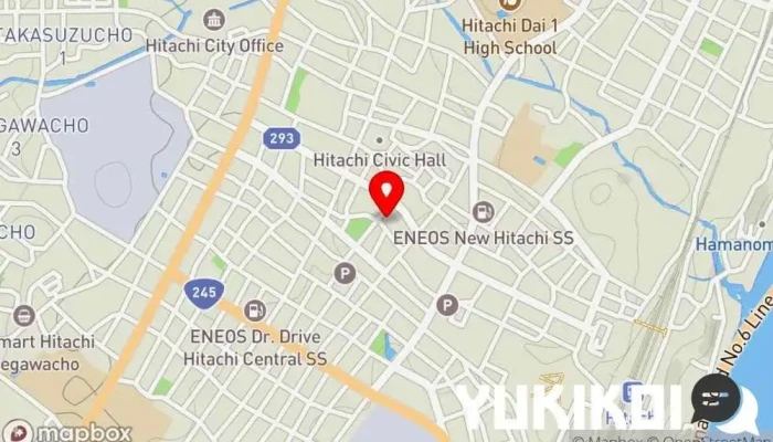 の地図 肉のレストランくらた 焼肉店, 和食店, レストラン で 日立市
