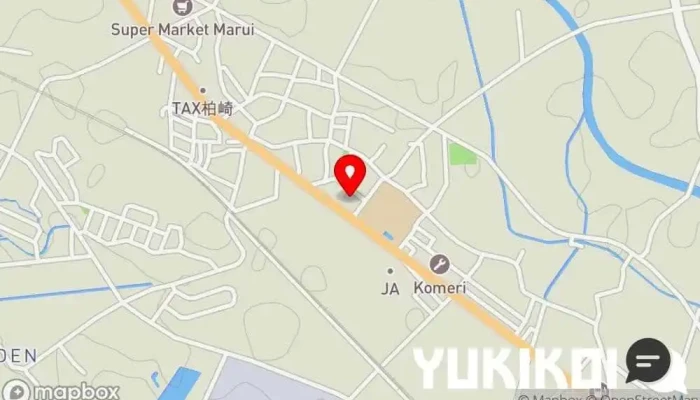 の地図 肉よし 定食屋 で 柏崎市