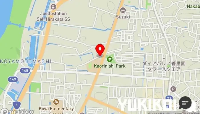 の地図 肉処 倉 寝屋川店 焼肉店, 居酒屋 で 寝屋川市