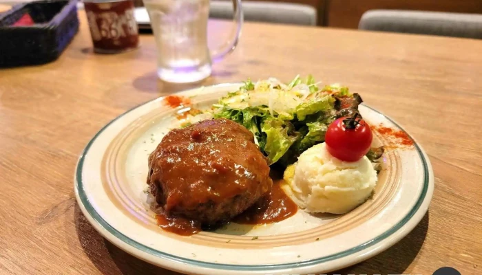 肉酒場モダンミール草津店 -  ソールズベリーステーキ - 草津市