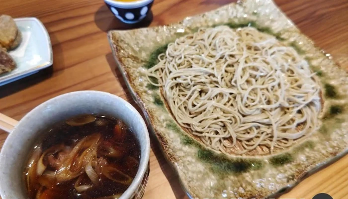 胴搗自家製粉手打蕎麦 地慈 Jiji スープ - 豊後高田市