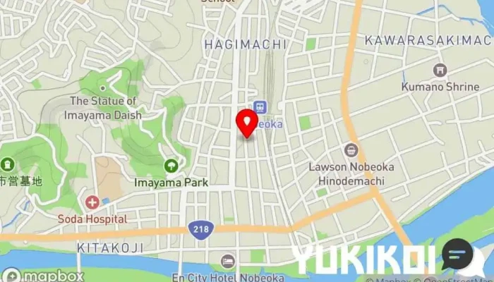 の地図 芝寿し 寿司店, 和食店, シーフード・海鮮料理店 で 延岡市