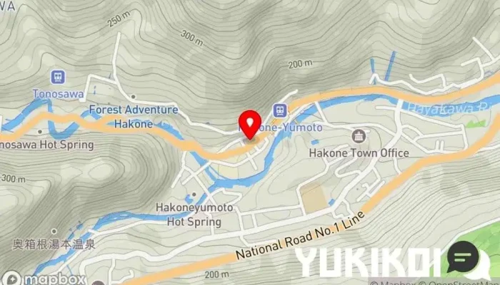 の地図 花さがみ 和食店, 蕎麦店 で 箱根町