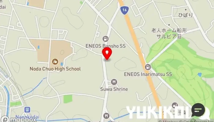 の地図 芳春 会席・懐石料理店, 和食店 で 野田市