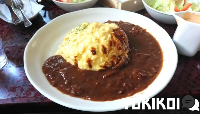 茶房 菊泉 -  ロコモコ - 函館市