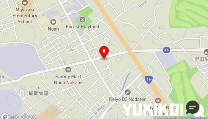 の地図 菜工房 四川料理店, 中華料理店 で 野田市