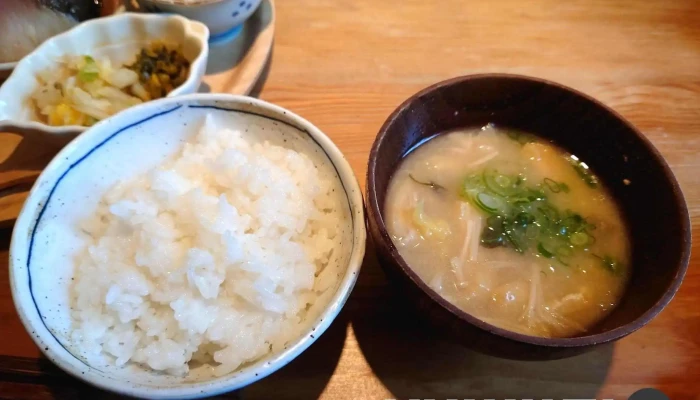 菜穀和食むくび -  味噌汁 - 前橋市