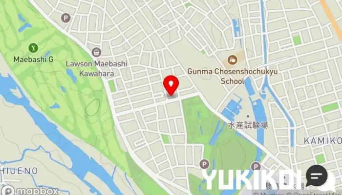 の地図 菜穀和食むくび 和食店, 居酒屋, 会席・懐石料理店, 京都風日本料理店 で 前橋市
