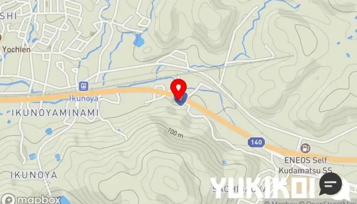の地図 蒼乃樹 - 香川のうどん うどん屋 で 下松市
