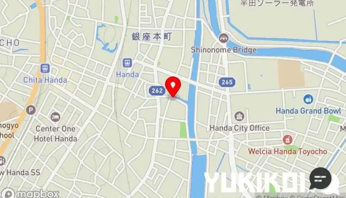 の地図 蔵の味 会席・懐石料理店 で 半田市