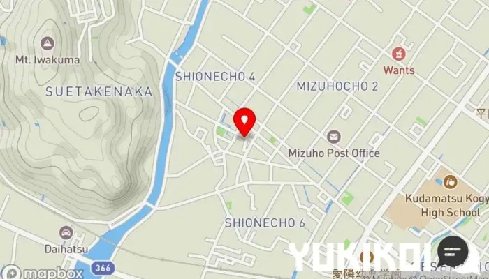 の地図 藤の屋 お好み焼き店 で 下松市