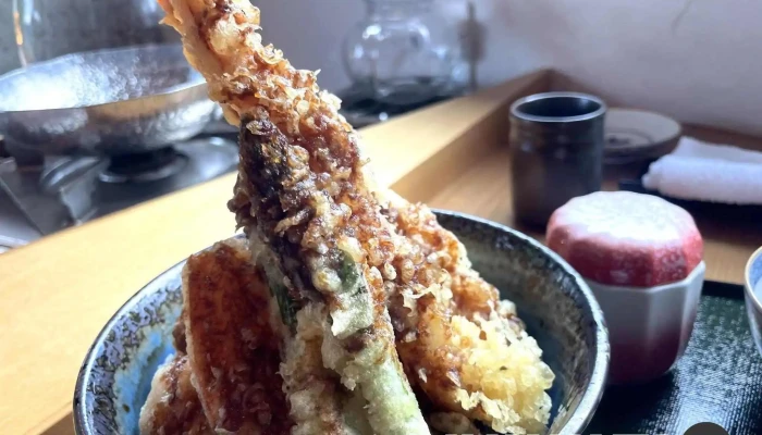 蟹鮨 加藤 品山ニセコ Sushi Kato Hinzan Niseko 天丼 - 倶知安町