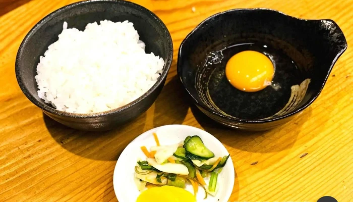 街道の旬酒場 やまもと -  卵かけご飯 - 塩尻市