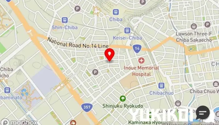 の地図 裏千葉シュリンプ イタリアン イタリア料理店, レストラン で 千葉市