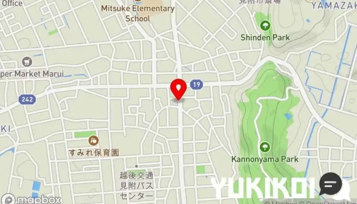 の地図 見附居酒屋 集 居酒屋, 鶏料理店 で 見附市
