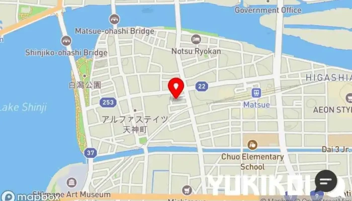 の地図 誘酒庵 松江寺町店 居酒屋, 和食店, 蕎麦店 で 松江市