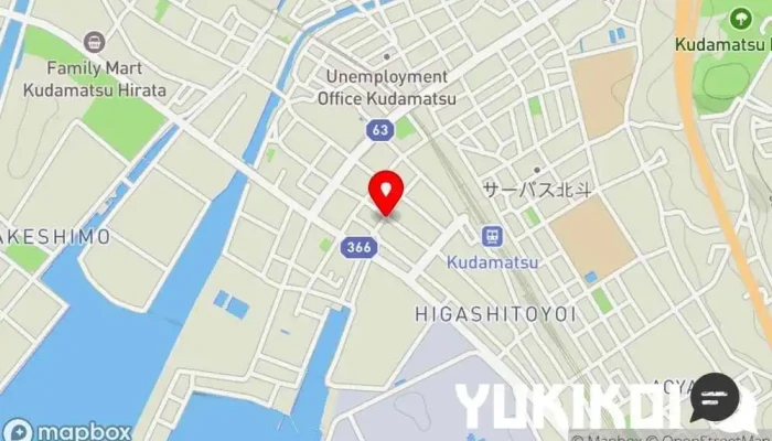 の地図 豆腐料理 奴 豆腐料理店 で 下松市
